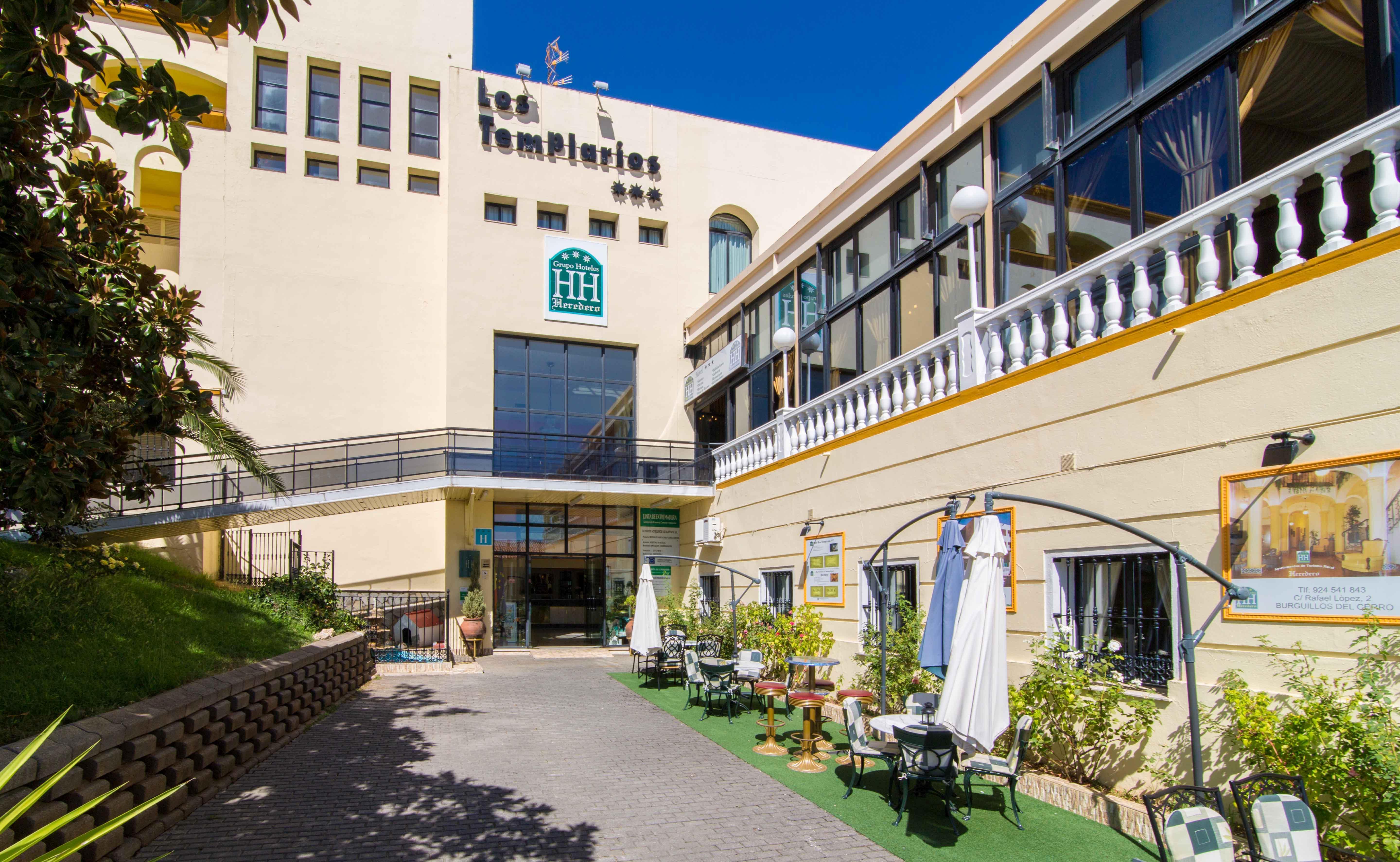 Hotel Los Templarios Jerez de los Caballeros Kültér fotó